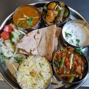 Indien Thali Restaurant Jaipur Düsseldorf